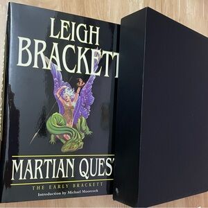 Martian Quest: The Early Brackett - Leigh Brackett Signed 2002 #80/100 Slipcase